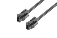 2147572023 Molex 2 Way Male Micro-Fit 3.0 to 2 Way Male Micro-Fit 3.0 Wire to Board Cable, 600mm
