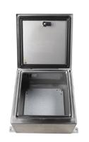 758-6996 RS PRO 304 Stainless Steel Wall Box, IP69K, 300 mm x 300 mm x 200mm