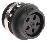 t3327000 Amphenol Industrial Circular Connector, 4 Contacts, Panel, M16 Connector, Socket, Female, IP40, signalmate C091 Series