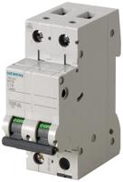 5sl4201-8 Siemens Sentron 5SL4 MCB, 2P, 1A Curve D, 400V AC, 60V DC, 14 kA Breaking Capacity