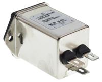 fn261-6-06 Schaffner 6A, 250 V ac Male Panel Mount IEC Filter FN261-6-06, Faston 1 Fuse