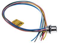 1200845095 Brad from Molex Female 8 way M12 to 8 way Free End, 300 mm