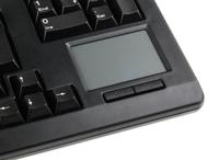 g80-11900lumgb-2 Cherry Wired USB Compact Touchpad Keyboard, QWERTY (UK), Black