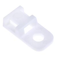 151-31103-ctam1-pa66-wh HellermannTyton Natural Cable Tie Mount 10.2 mm x 20.4mm, 4.6mm Max. Cable Tie Width