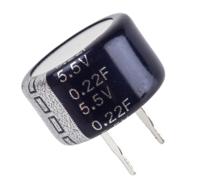 kw-5r5c224-r Eaton 0.22F Supercapacitor -20 → +80% Tolerance 5.5V dc, Through Hole