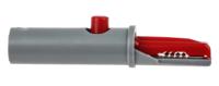930126101 Hirschmann Test & Measurement Crocodile Clip, Brass Contact, 6A, Red