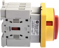 194e-e63-1753-6n Allen Bradley 3P Pole Panel Mount Isolator Switch - 63A Maximum Current, 22kW Power Rating, IP66