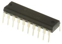 sn74hc574n Texas Instruments SN74HC574N Octal D Type Flip Flop IC, 3-State, 20-Pin PDIP