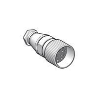 xzcc23fdm190s Telemecanique Sensors Circular Connector, 19 Contacts, Cable, M23 Connector, Socket, Female, IP67, XZCC Series