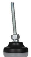 224-5786 RS PRO M6 40mm Dia. Polyamide Adjustable Foot, 500kg Static Load Capacity 30° Tilt Angle