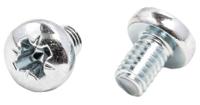 198-324 RS PRO Pozi M4 Pan Steel Machine Screws DIN 7985 x 6.0mm