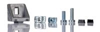 3842523530 Bosch Rexroth M6 Mounting Bracket, Connecting Component, Strut Profile 30 mm, Groove Size 8mm