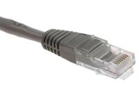 528-0188 RS PRO, 5m Cat5e, Grey RJ45 to Male RJ45 Male, U/UTP Unshielded, Terminated PVC Sheath