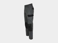 20mtr2302an-38 Herock 20MTR2302 Unisex's Anthracite 3% Elastane, 32% Polyester, 65% Cotton, Size 38 Waist Size 38 in W