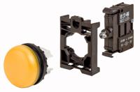 78639217-m22-l-ym22-am22-led-w Eaton, RMQ Titan M22, Flush Mount, Rear, Surface Mount Yellow LED Indicator, 22mm Cutout, IP69K, Round, 12 → 30V