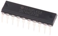 sn74hc373n Texas Instruments SN74HC373N 8bit-Bit Latch, Transparent D Type, 3 State, 20-Pin PDIP