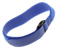 179-7186 RS PRO Cable Tie, Hook and Loop, 300mm x 20 mm, Blue Nylon, Pk-10