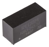 rso-2433s Recom RSO DC-DC Converter, 3.3V dc/ 300mA Output, 18 → 36 V dc Input, 1W, Through Hole, +85°C Max Temp -40°C Min