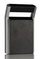 270413010 Rose Norvent Series Black, Silver, ABS Handheld Enclosure, Display Window, IP65, 166 x 274 x 50mm