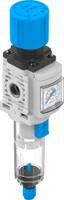 ms4-lfr-14-d6-e-p-m-ag-bar-b Festo MS Polycarbonate Filter Regulator, 40μm, G 1/4, Manual, 1 → 10 bar, 8098258