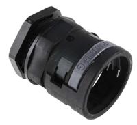 bvnv-m406 PMA Straight, Conduit Fitting, 36mm Nominal Size, M40, PA 6, Black IP68 rating