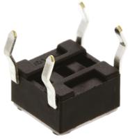 1825910-3 TE Connectivity Red Button Tactile Switch, SPST 50 mA @ 24 V dc 0.7mm Surface Mount