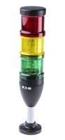 171425-sl7-100-l-ryg-24led Eaton Red/Yellow/Green Signal Tower, 3 Lights, 24 V ac/dc, Base Mount