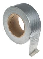 146-6827 RS PRO Duct Tape, 50m x 50mm, Silver, Gloss Finish