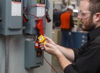 50943 Brady Red 4-Lock ABS, Glass-filled Nylon, Glass-filled Polyurethane Polymer and Glass-filled Nylon Cable Lockout