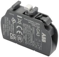 1sbn011010t1010-ca3-10 ABB Auxiliary Contact, 1 Contact, 1NO, Front Mount, AS CA3
