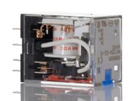 my2in-gs-r-dc48 Omron Plug In Latching Power Relay, 48V dc Coil, 10A Switching Current, DPDT