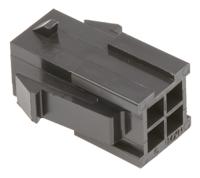 43020-0400 Molex, Micro-Fit 3.0 Male Connector Housing, 3mm Pitch, 4 Way, 2 Row