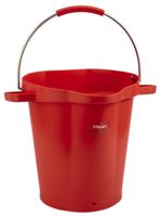 56924 20L Plastic Red Bucket With Handle