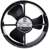 175-9810 RS PRO Axial Fan, 230 V ac, AC Operation, 934.4m³/h, 33W, 140mA Max, 254 (Dia.) x 89mm