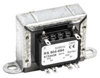 504-694 RS PRO 6VA 2 Output Chassis Mounting Transformer, 5V ac, IEC 61558-2-6