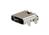 213716-0001 Molex Right Angle, SMT, Socket- Dual Port Type C 2.0 USB C Connector