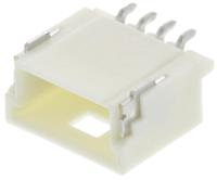 501568-0407 Molex Pico-Clasp Series Right Angle Surface PCB Header, 4 Contact(s), 1 mm Pitch, 1 Row, Shrouded