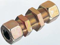 sv10lcf Parker Hydraulic Bulkhead Compression Tube Fitting M16 x 1.5 Made From Chromium Free Zinc Plated Steel