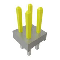 tmm-102-03-f-d Samtec TMM Series Vertical Through Hole PCB Header, 50 Contact(s), 2 mm Pitch, 2 Row, Unshrouded
