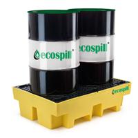p3201208 Ecospill Ltd Polyethylene 2 Drum Spill Pallet for Chemical, 240L Capacity