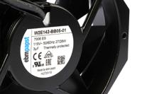 w2e142-bb05-01 ebm-papst W2E142 Series Axial Fan, 115 V ac, AC Operation, 330m³/h, 27 → 28W, 235mA Max, 172 x 150 x 38mm
