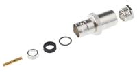 j01003a1227 Telegartner, Jack Cable Mount BNC Connector, 75Ω, Clamp Termination, Straight Body