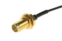 794-2914 RS PRO SMA-SMA Plug Cable Assembly Series, 100 mm, RF Coaxial, Terminated 50 Ω