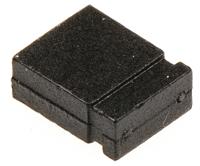 aksctz-black ASSMANN WSW Jumper Female Straight Black Closed Top 2 Way 1 Row 2.54mm Pitch