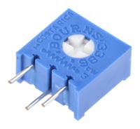 3386v-1-201lf 200Ω, Through Hole Potentiometer 0.5W Bourns, 3386