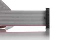 ffsd-10-d-0900-01-n Samtec FFSD Series Flat Ribbon Cable, 20-Way, 1.27mm Pitch, 228.6mm Length, Tiger Eye IDC to Tiger Eye IDC