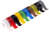 at7 Advance Tapes AT7 Assorted PVC Electrical Tape, 19mm x 10m