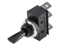 c1720hoaag Arcolectric (Bulgin) Ltd Toggle Switch, Panel Mount, On-Off-On, SPDT, Tab Terminal