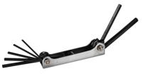 314-2977 RS PRO 7 piece Folding Metric Hex Key Set, 2.5mm