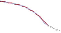 847-9687 RS PRO Type T Exposed Junction Thermocouple 2m Length, 1/0.3mm Diameter → +250°C